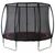 Small Foot Trampolína s bezpečnostnou sieťou Black Spider / nosnosť: 120 kg / od 3 rokov