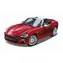 Bburago Fiat 124 SPIDER RED / mierka 1:24 / od 3 rokov / Červená