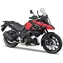 Maisto Suzuki V-Strom červená / mierka 1:12 / od 3 rokov