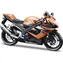 Maisto Suzuki GSX-R1000 2006 oranžová / mierka 1:12 / od 3 rokov