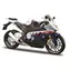 Maisto BMW S1000RR 2010 strieborná / mierka 1:12 / od 3 rokov