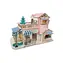 Woodcraft Drevené 3D puzzle Kaviareň / 161 dielikov / od 8 rokov / Obtiažnosť: jednoduchá