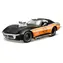 Maisto Harley-Davidson Custom 1970 Chevrolet Corvette čierno-oranžová / mierka 1:24 / od 8 rokov