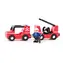 Woody Autíčka k vláčikodráhe - Hasiči 4ks / od 3 rokov