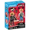 Playmobil® Miraculous 71337 Čarovná Lienka a Čierny kocúr: Adrien &amp; Čierny kocúr / Počet dielikov: 11 / od 4 rokov