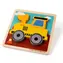 Bigjigs Toys Vkladacie puzzle Bager / od 12 mesiacov