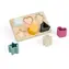 Bigjigs Toys Vkladacie puzzle Tvary / od 1 roka