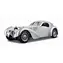Bburago Buggati Atlantic strieborná / mierka 1:24 / od 3 rokov