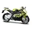 Maisto BMW S 1000 RR zelená / mierka 1:18 / od 3 rokov 