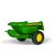 Rollytoys Vlečka za traktor John Deere malá zelená / od 3 rokov 