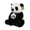 Rappa Plyšová panda s mláďaťom 27 cm / ECO-FRIENDLY / od 0 mesiacov 