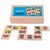 Bigjigs Toys Drevené domino dopravné prostriedky / od 1 roka