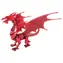 Metal Earth 3D Puzzle Červený drak / 70 dielikov / od 14 rokov