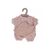 Little Dutch Oblečenie na bábiku Baby Pink Floral / od 18 mesiacov