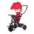 CHIPOLINO Trojkolka so strieškou Pulse 2v1 Cherry / od 1.5 roka / do 25 kg