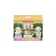 Sylvanian family Rodina Flora králici s trojčatami / od 3 rokov