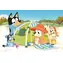 Trefl - Puzzle - Bluey a jej skvelý deň MAXI / 24 dielikov / 60 x 40 cm / vek 3+