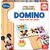 Educa Drevené domino Mickey a Minnie / 28 dielikov / od 3 rokov