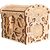EscapeWelt 3D drevená skladačka hlavolamu Secret Treasure Box / Obtiažnosť: ľahká / od 14 rokov