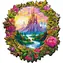 EscapeWelt Drevené puzzle Kúzelný les / 200 dielikov / Obtiažnosť: stredná / od 8 rokov