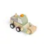 Bigjigs Toys Naťahovacie stavebné autíčko Valec / od 3 rokov 