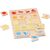 GOKI Drevené puzzle Farby 5x4 dielikov / od 2 rokov