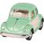 GOKI Volkswagen Chrobák klasik (1967) na spätné natiahnutie - zelená / od 3 rokov