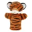 Keel Toys Keeleco Tiger eko plyšový maňuška na ruku / 27 cm / 0+