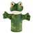Keel Toys Keeleco Žaba eko plyšový maňuška na ruku / 27 cm / 0+