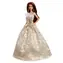 Mattel JBH97 Barbie - Vianočná bábika hnedovláska 2025 / od 3 rokov 