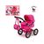 MaDe 74845 Adelka Kočík ružová / od 3 rokov