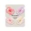 Tommee Tippee Silikónový Cumlík Ultra-light 0-6m, 4 ks, GIRL 