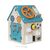 2Kids Toys Activity board Domček tyrkysová / od 3 rokov