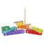 CUBIKA 14354 Hodiny s magnetickými ručičkami - drevená skladačka / 10 dielov / od 3 rokov