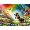 ART PUZZLE 35047 Puzzle Motýlí návštevník / 25 dielikov / od 3 rokov