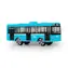 Rappa 235557 Kovový autobus DPO Ostrava modrý 8 cm / od 3 rokov