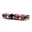 Rappa 241114 Kovový kĺbový autobus PID Praha červený 18 cm / od 3 rokov