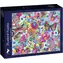 BlueBird Puzzle Kvety a motýle / 1000 dielikov / od 14 rokov
