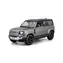 Bburago Land Rover Defender 110 2022 šedá metalíza 1:24 / od 3 rokov