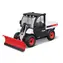 Bburago FARMLAND Bobcat Toolcat so snehovou radlicou / 10 cm / od 3 rokov