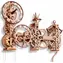 Wooden City 3D puzzle Steampunk nástenné hodiny 269 dielikov / od 14 rokov