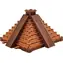 Wooden City 3D drevené puzzle Escape room: Mayská pyramída 184 dielikov / od 15 rokov