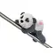 Nici GREEN magnetka Panda Love 12 cm / od 3 rokov