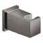 Grohe Euphoria Cube - Nástenné kolienko s držiakom Hard Graphite 