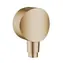 Hansgrohe Fixfit - Sprchové kolienko S so spätným ventilom kartáčovaný bronz 