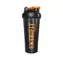Extrifit Šejker 600 ml čierny, oranžové Logo