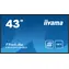 43" IIYAMA LE4341S-B2 čierna / IPS / 1920x1080 / 16:9 / 8ms / 1200:1 / 350cd / repro / VGA / HDMI 