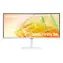 34" Samsung ViewFinity S6 S65TC biela / VA / 3440x1440 / 21:9 / 5ms / 3000:1 / 350cd-m2 / HDMI + DP / USB / VESA
