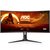 34" AOC CU34G2XP/BK čierna / VA / 3440x1440 / 21:9 / 1ms / 4000:1 / 430cd-m2 / HDMI + DP / VESA / FreeSync