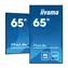 65" IIYAMA ProLite LH6541UHS-B1AG čierna / VA / 3840x2160 / 16:9 / 6.5ms / 5000:1 / 500cd / repro / HDMI / USB